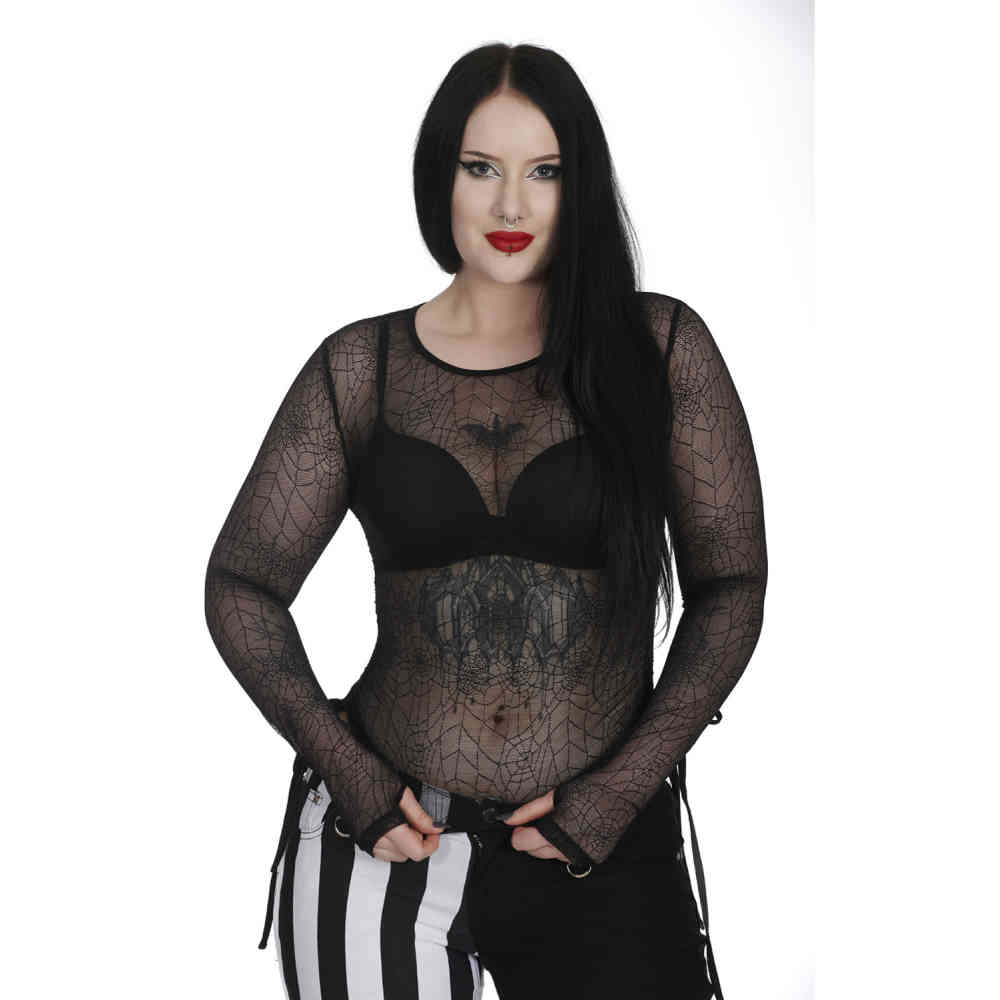 Banned - Groove Is In The Heart Crop top - Schwarz